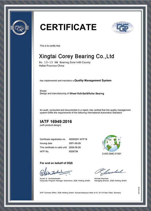 Xingtai Corey Bearing Co., Ltd.